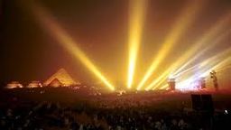 Jean Michel Jarre at the Pyramids