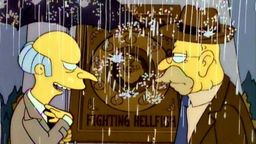 Raging Abe Simpson and his Grumbling Grandson in: 'The Curse of the Flying Hellfish'